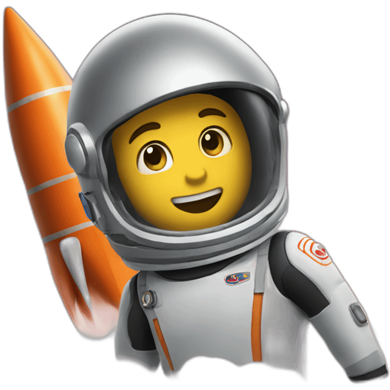 Let’s go rocket emoji