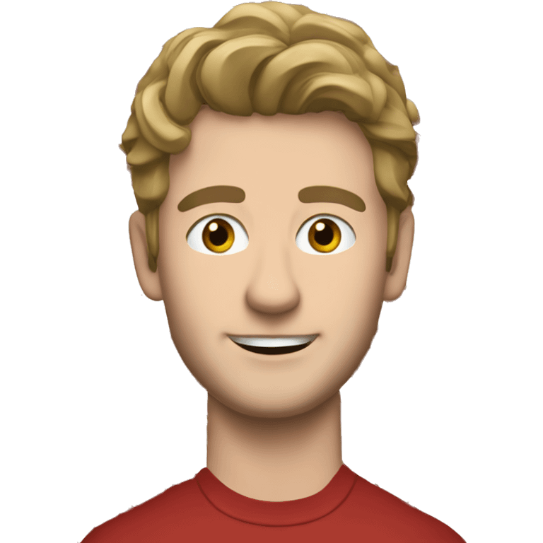 justin trudau with maple leaf emoji