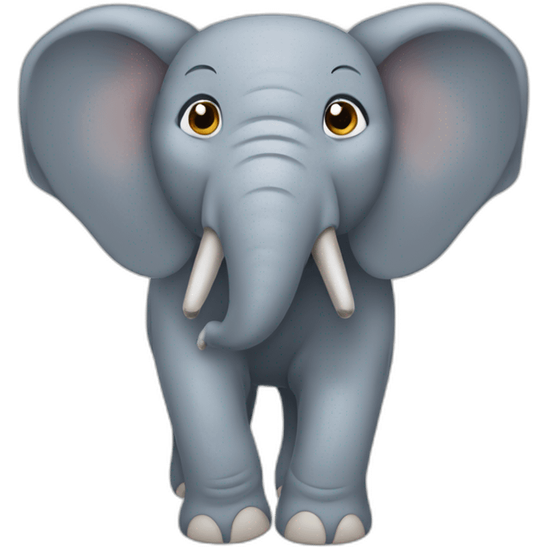 Un elephant avec des ailes de mouches emoji