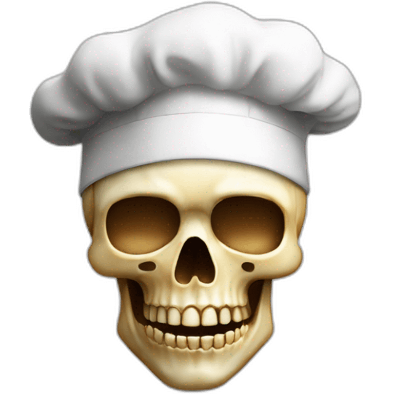 Skull Chefs Kiss with Italian hand emoji