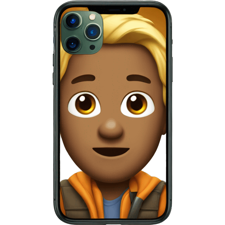 I phone 15 Pro Max  emoji