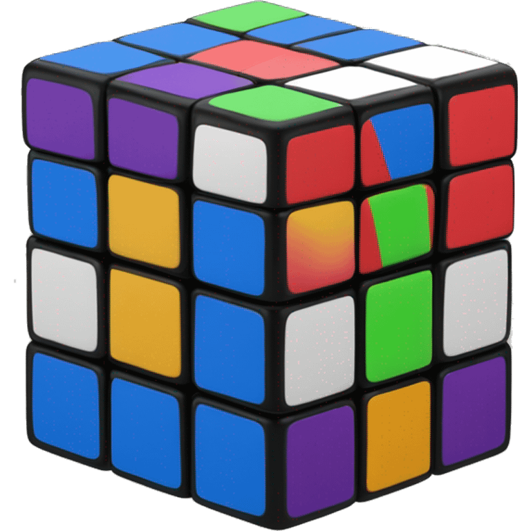 3x3 Rubik’s cube emoji