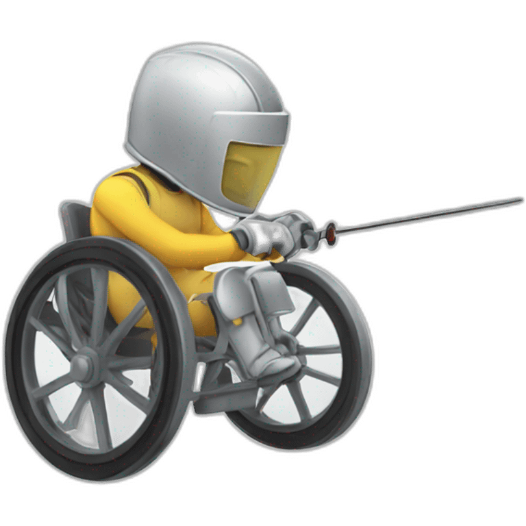 wheelcharefencing emoji