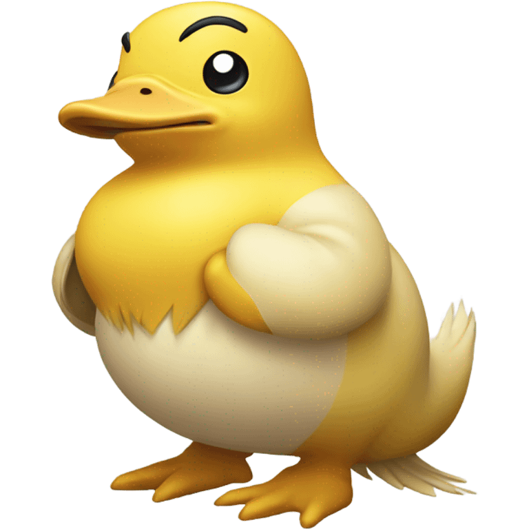 Psyduck pokemon  emoji