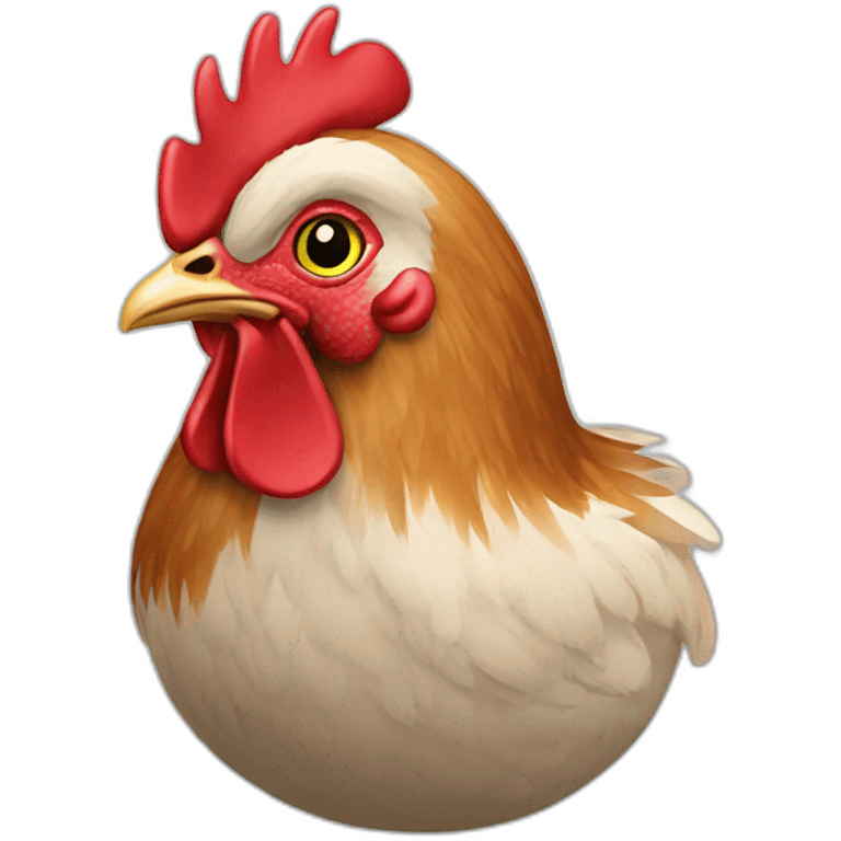 Hen emoji