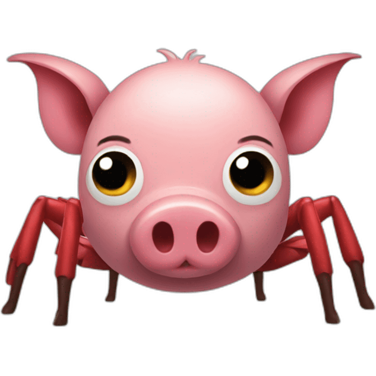 Spider-pig emoji