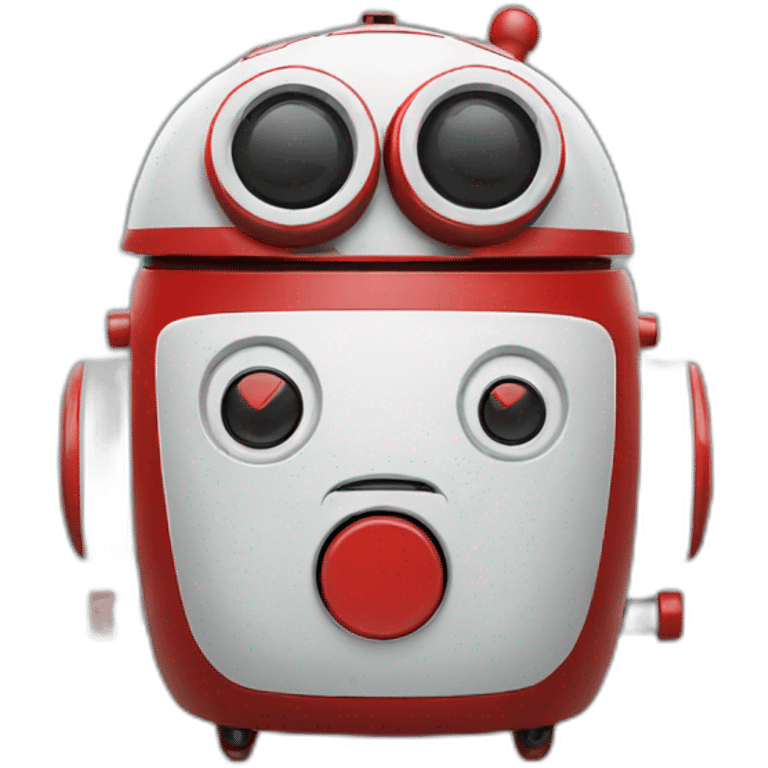 Alarm Robot red emoji