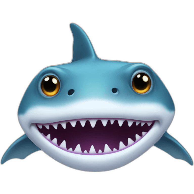 ghost shark emoji