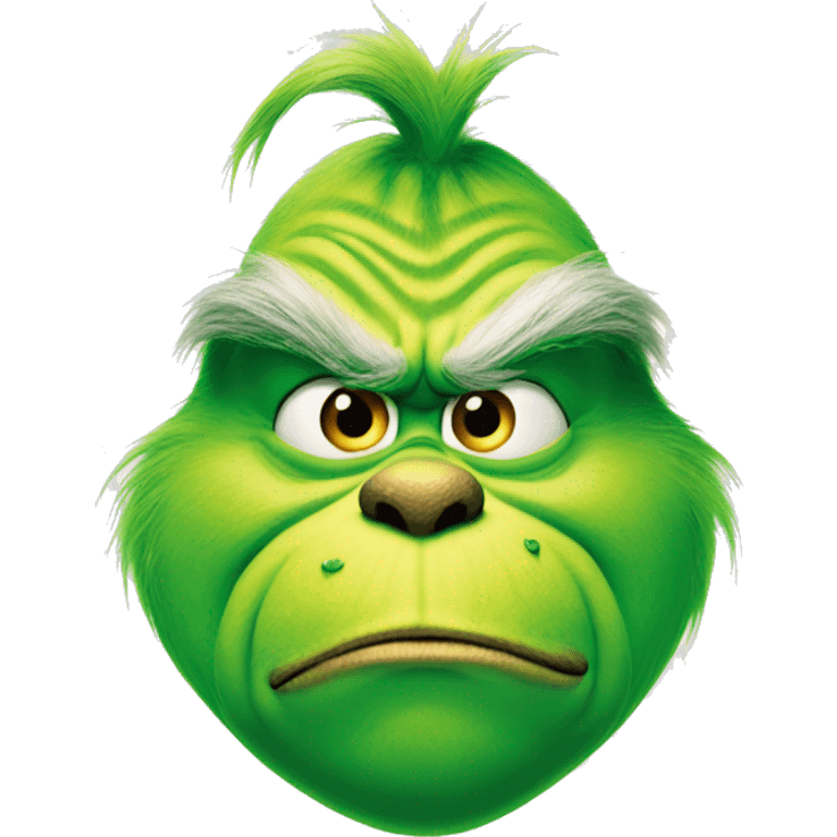 The Grinch emoji