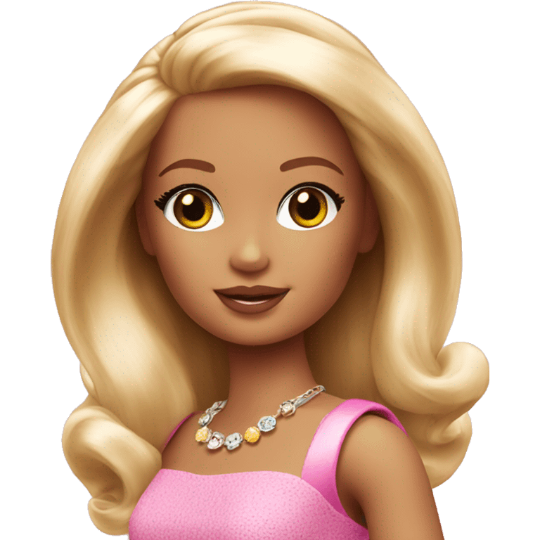 pretty barbie  emoji