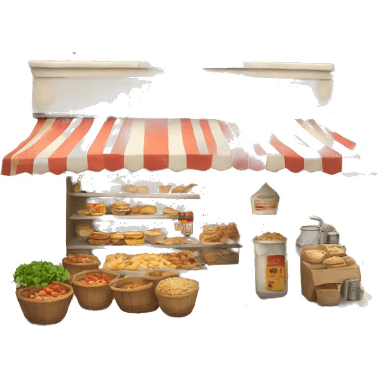 Greek street food shop emoji