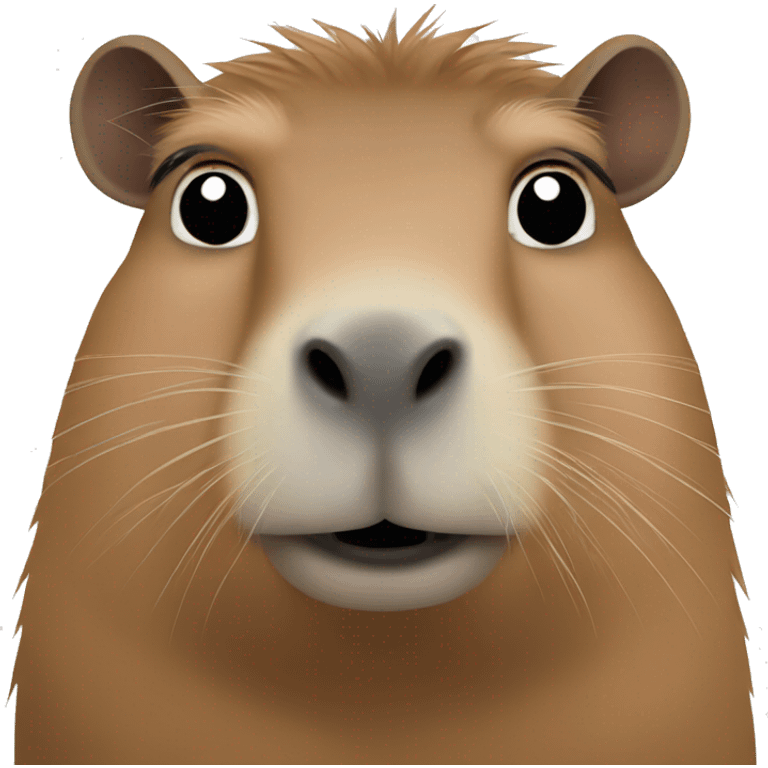 Capybara emoji