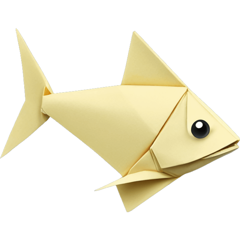 origami fish emoji