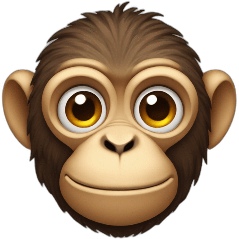 skeptic monkey emoji