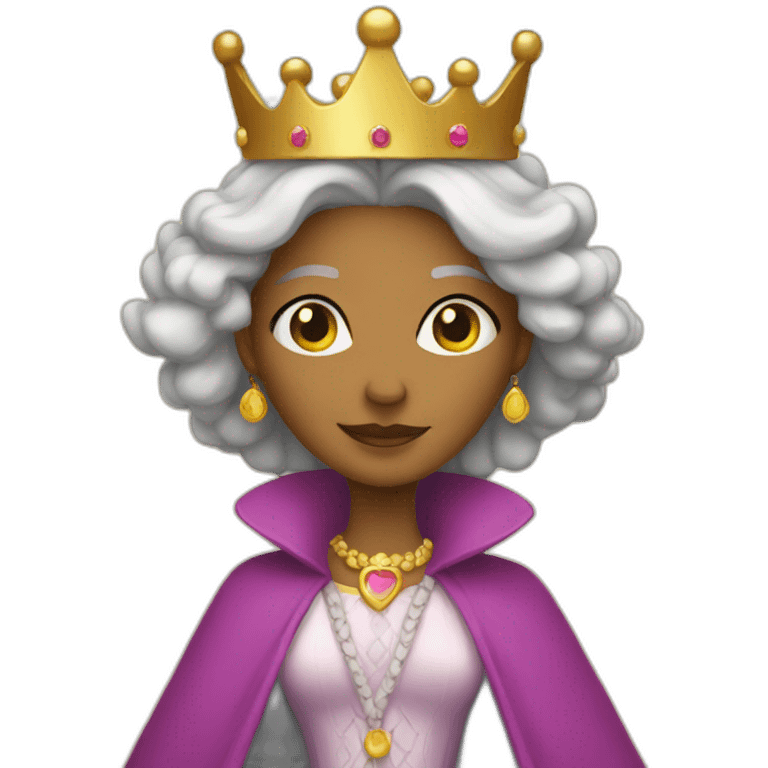 Queen card emoji