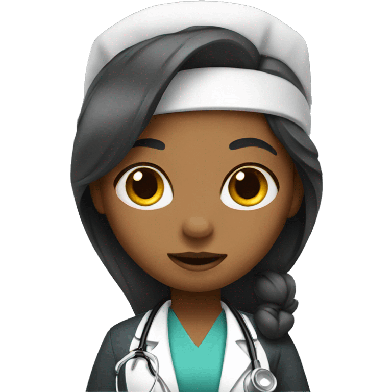 Girl doctor  emoji