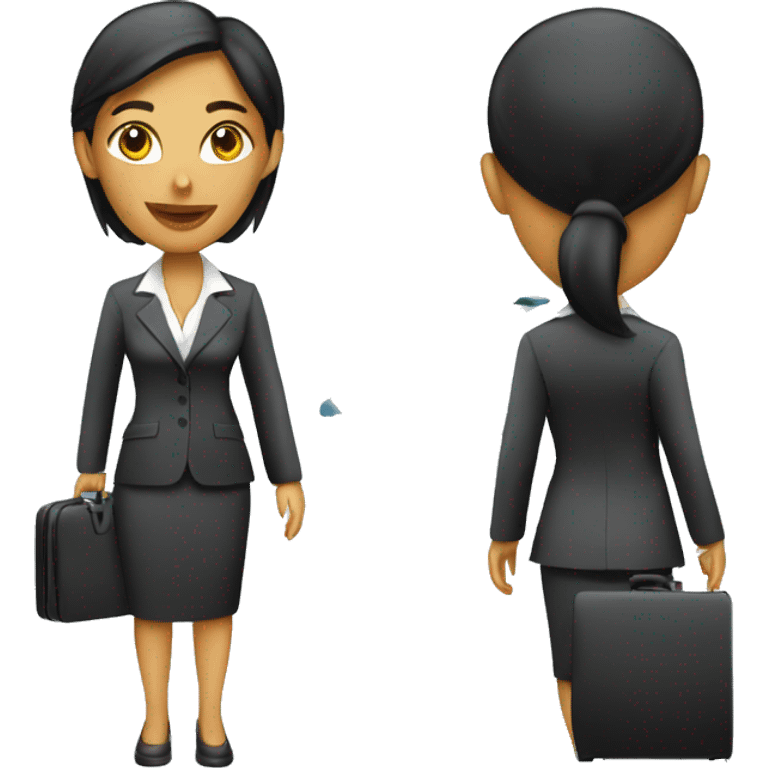 business woman TRAVEL COMAPNY emoji