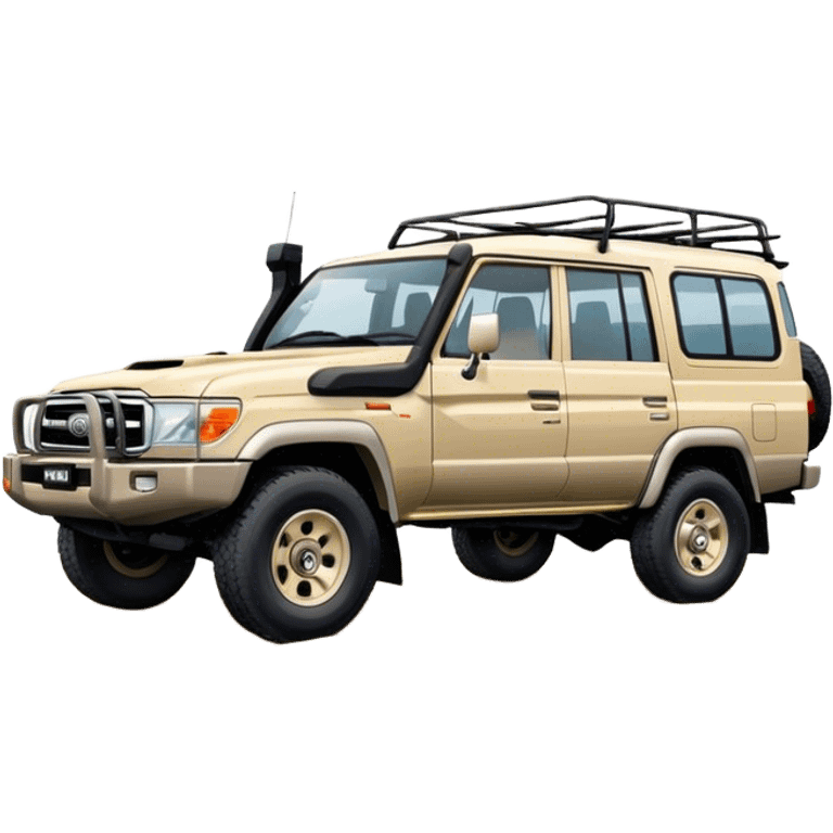 landcruiser 79 series - Toyota (Model Year: 2008) (Iconic colour: sand) emoji