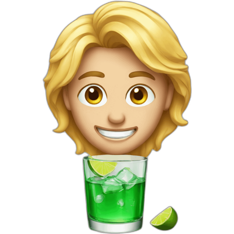 Good luck, drink tequila emoji