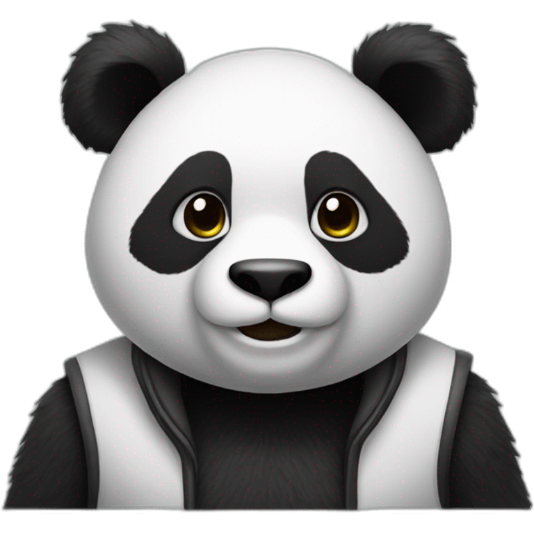 Panda man emoji