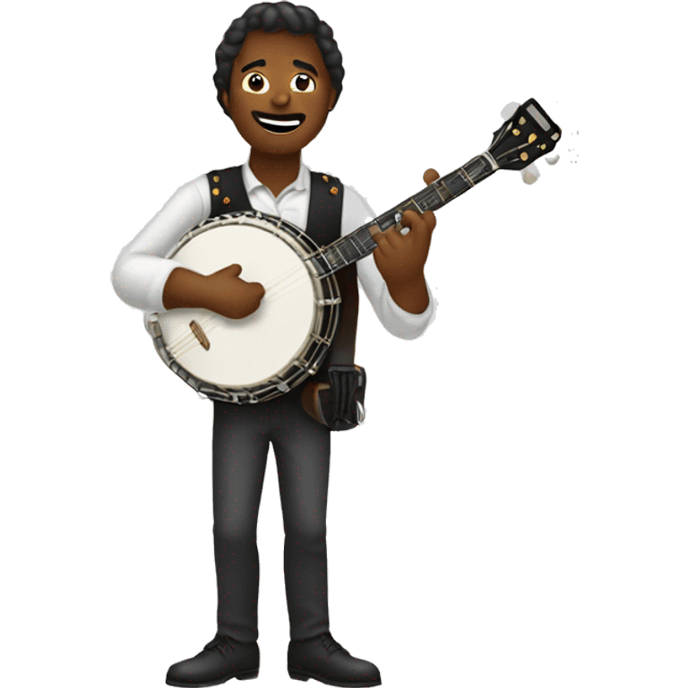 Banjo player emoji