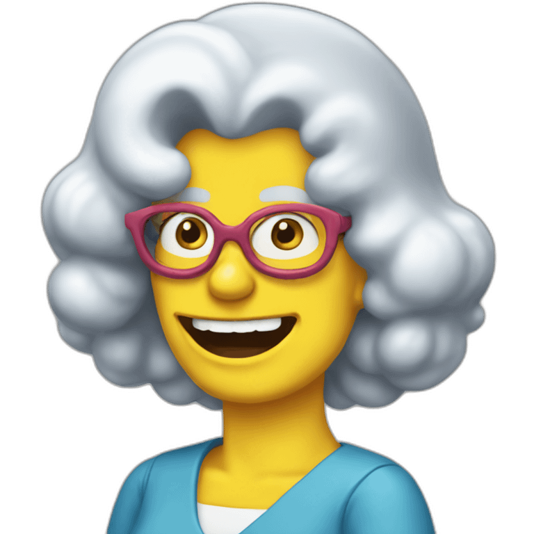 Marge simson emoji