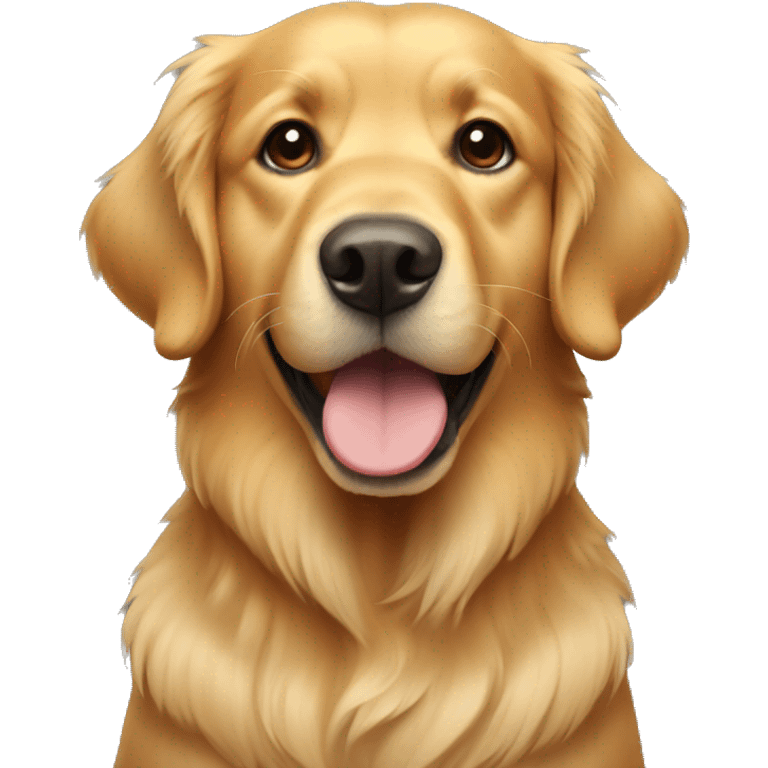 Golden retriever emoji