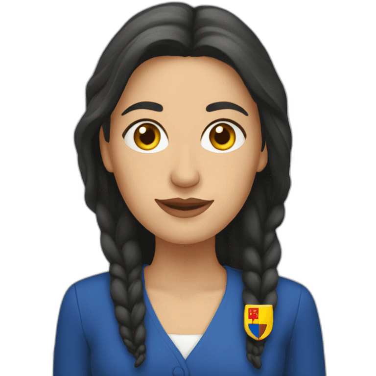 Romania woman emoji