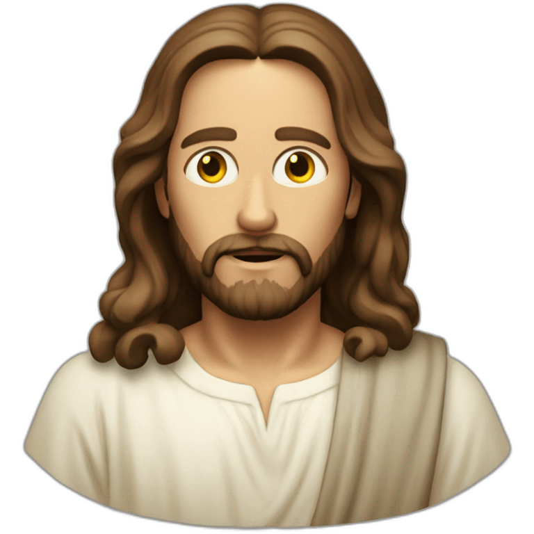 Jesus defeated the devil emoji