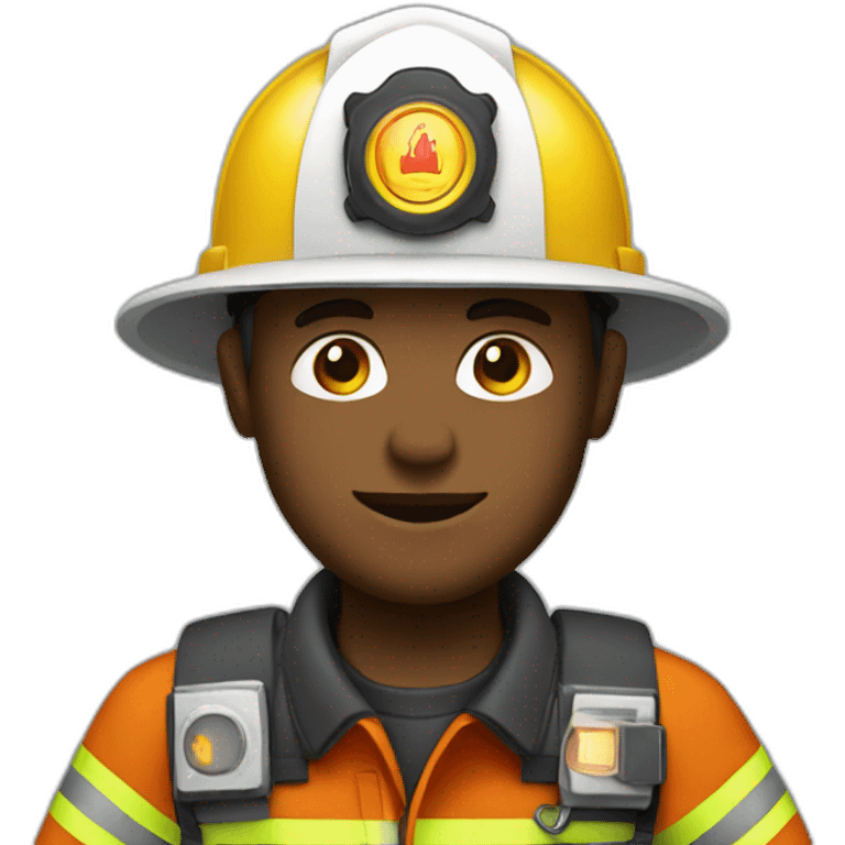 Fireman in information technology  emoji