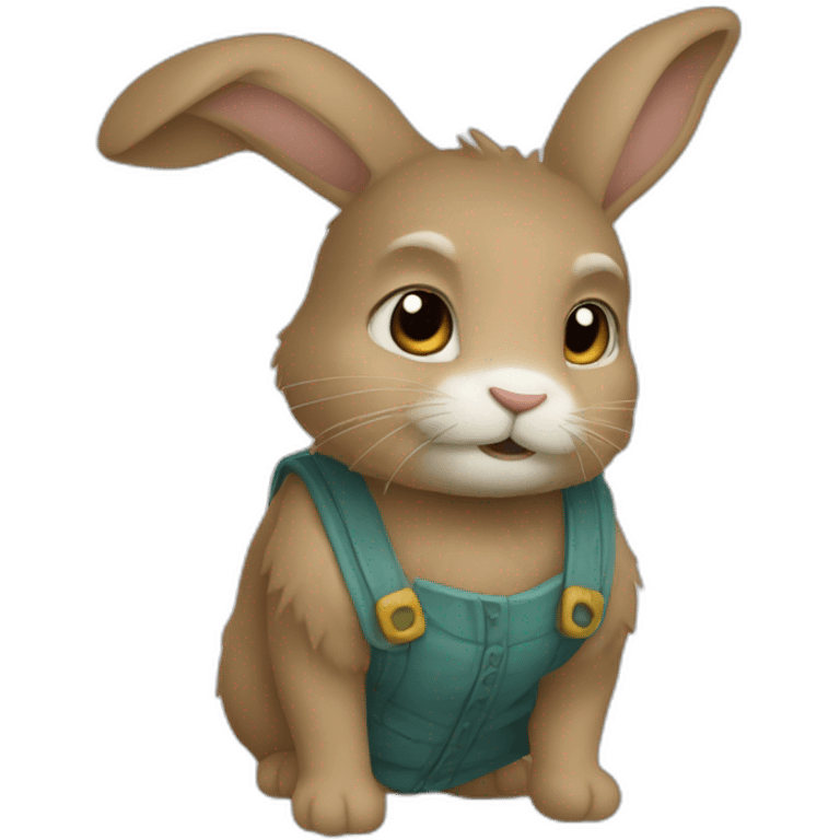 Lapin nain emoji