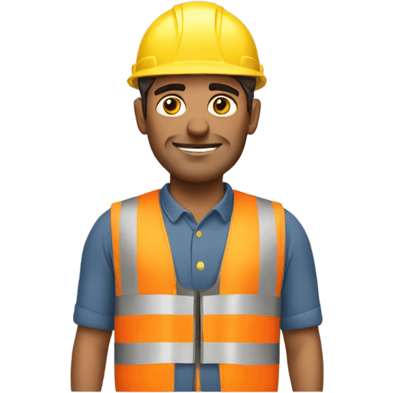 Spanish man working construction  emoji