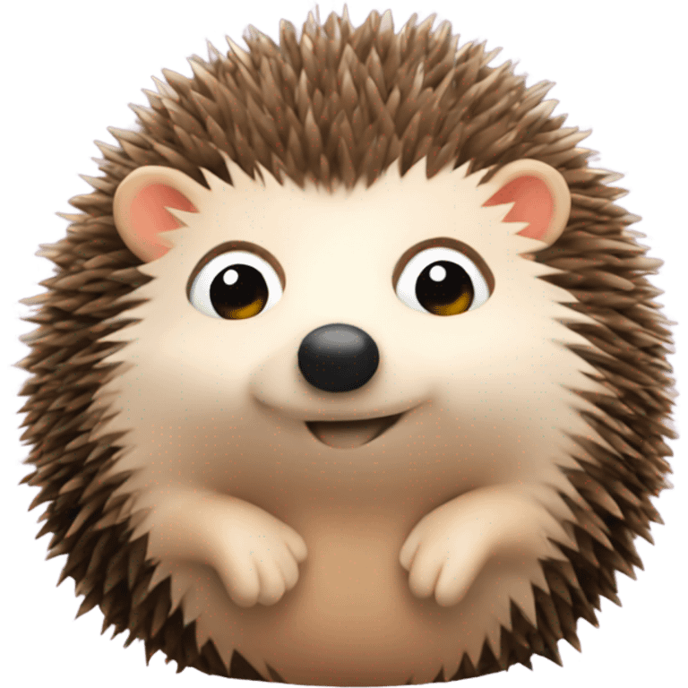 hedgehog stuffed animal  emoji