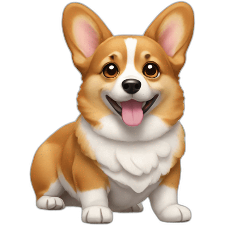 Corgi emoji