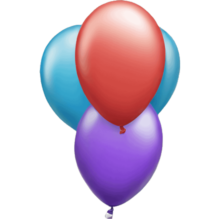 Happy birthday balloon emoji