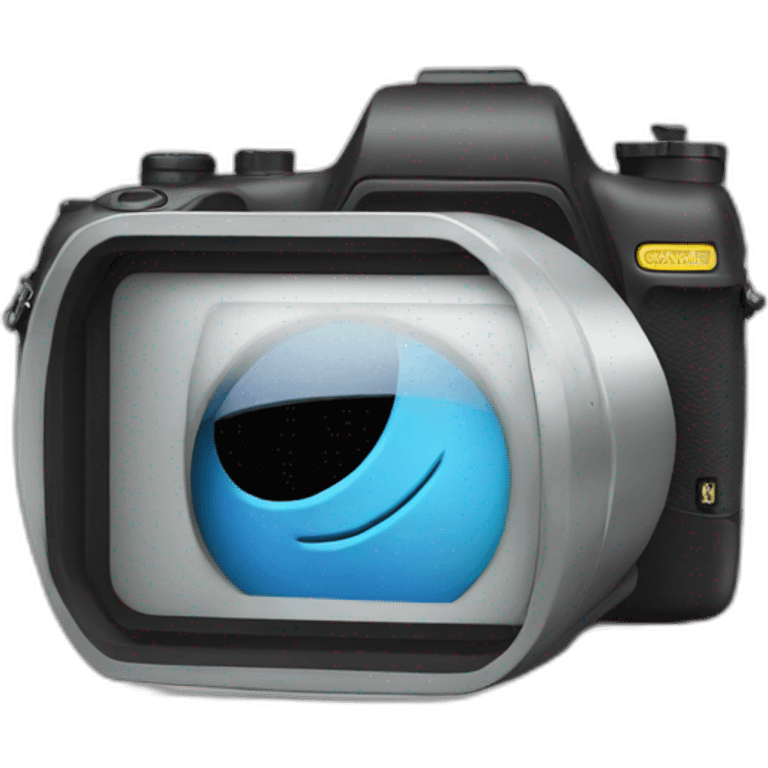 Smile face using camera emoji