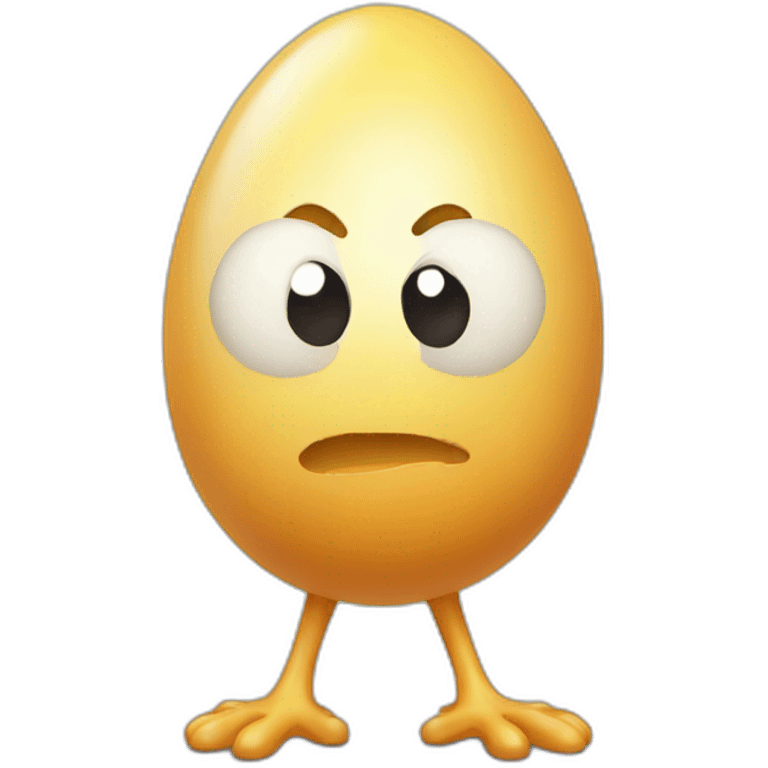 egg with legs emoji