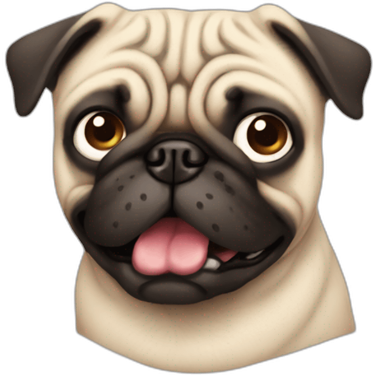 pug angry emoji