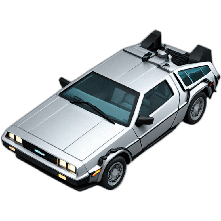 back-to-the-future-delorean emoji