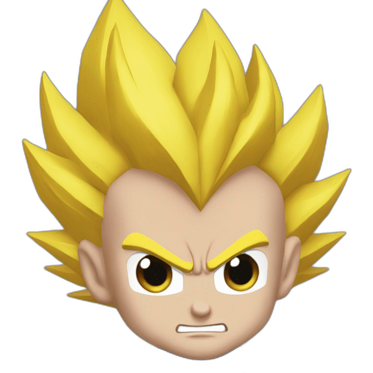 vegeta super saiyan emoji