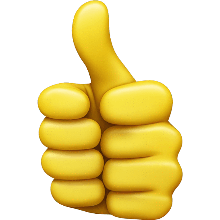 Thumbs Up (yellow) emoji