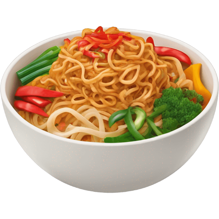 Spicy noodles  emoji