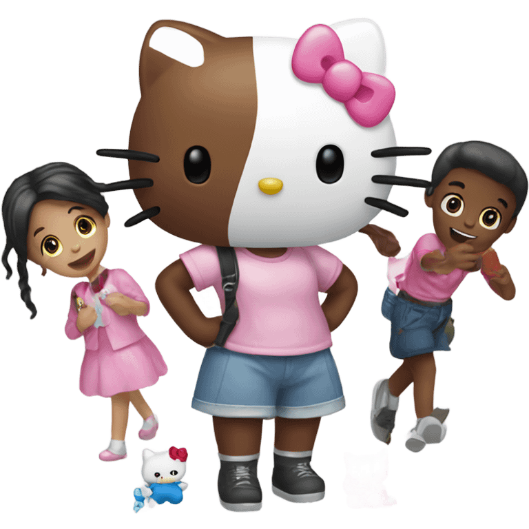 Hello kitty and friends  emoji