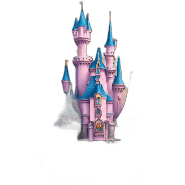 Disneyland paris castle with tower emoji