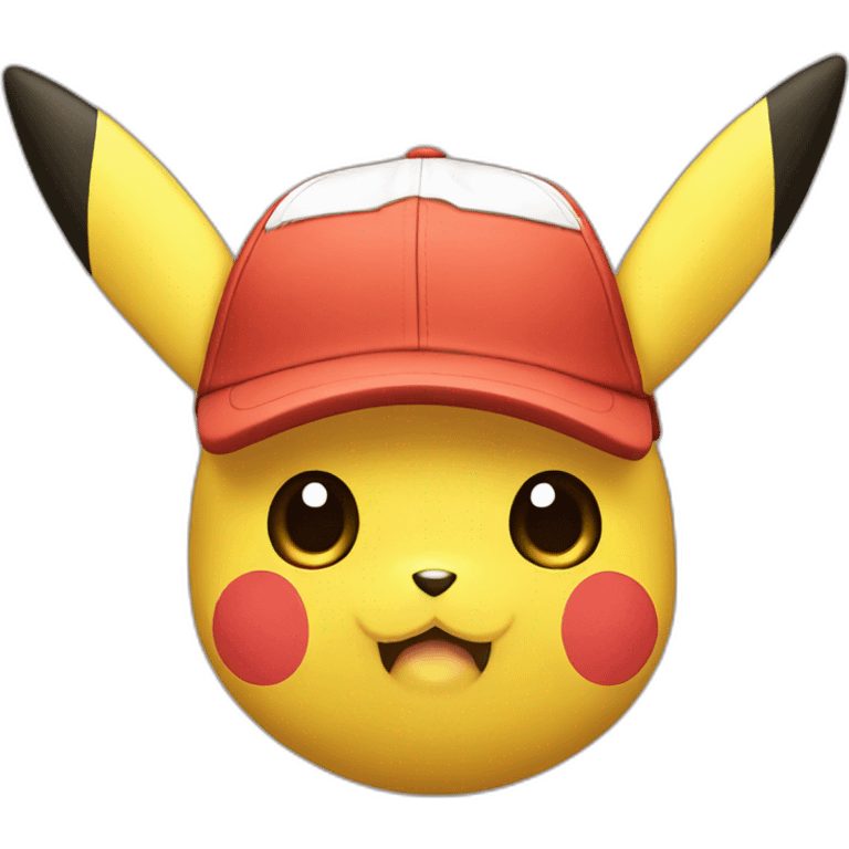 Pikachu hat emoji