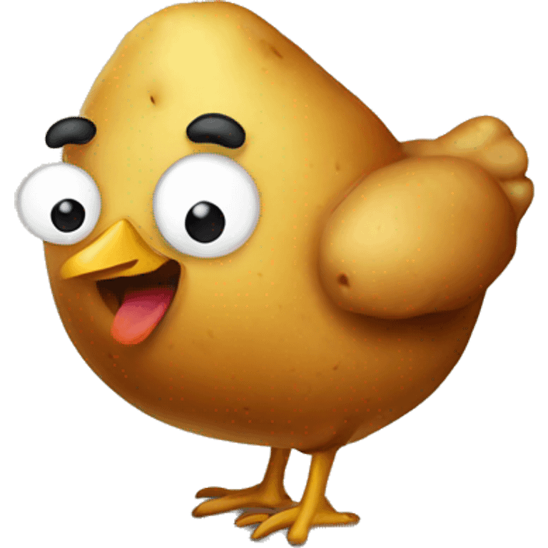 potato chicken emoji