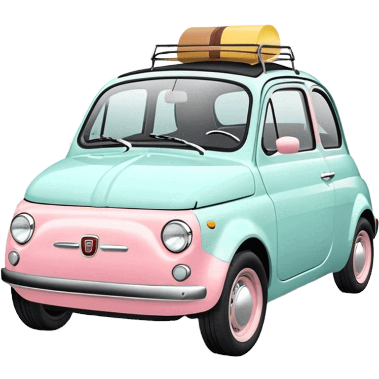 Fiat 500 Pastel  emoji