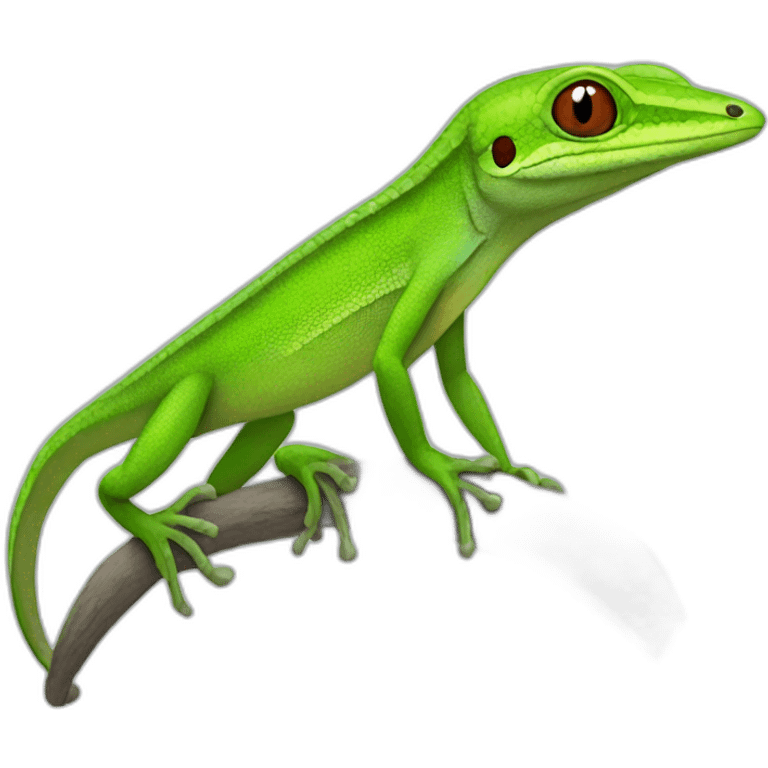 Green Anole emoji