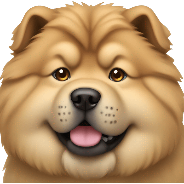 chow chow dog emoji