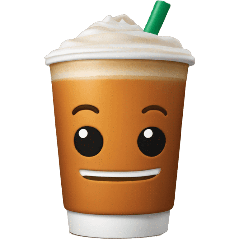 Pumpkin spice latte Starbucks emoji